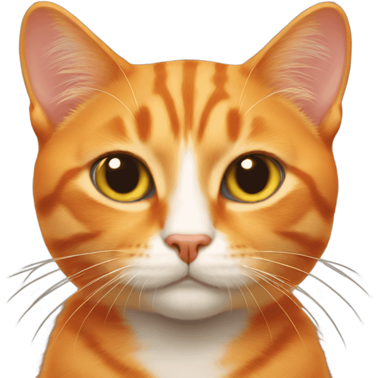 gay orange cat emoji