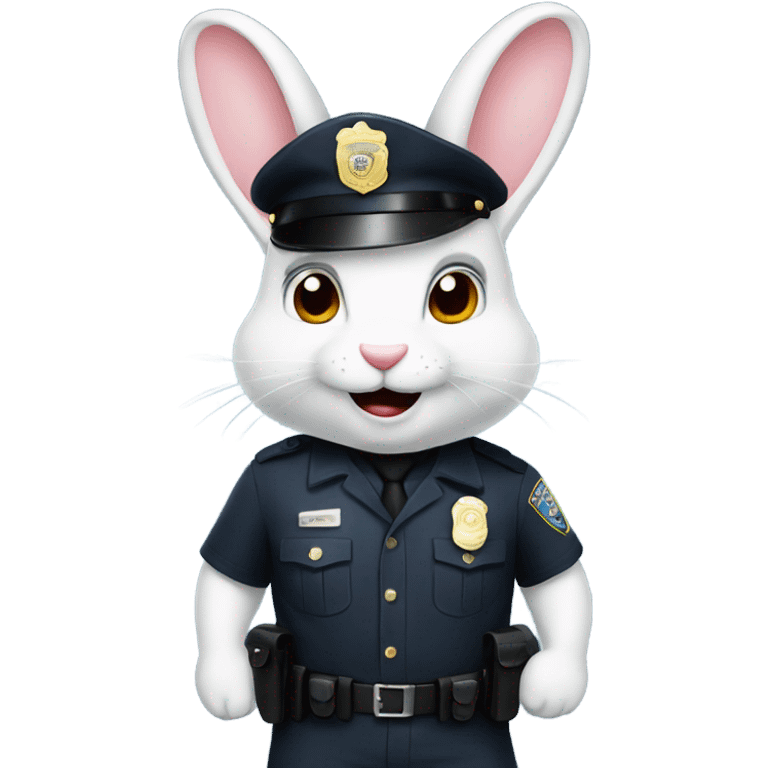 A Bunny Cop emoji