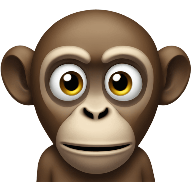 confused monkey emoji