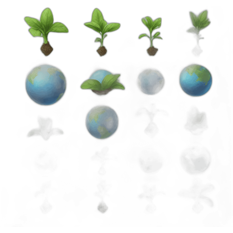 Earth bud systemMine system emoji