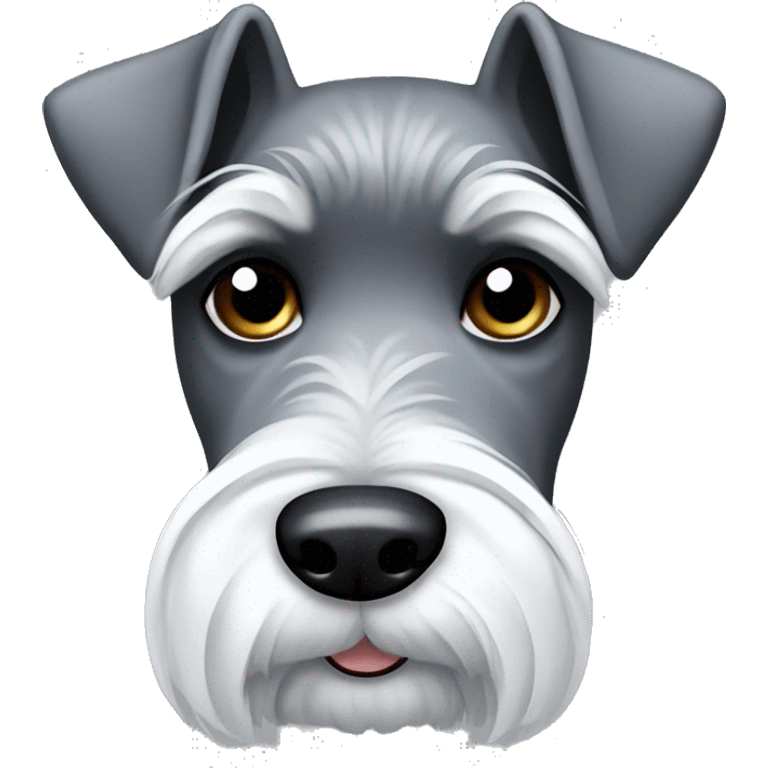 Schnauzer ￼  emoji