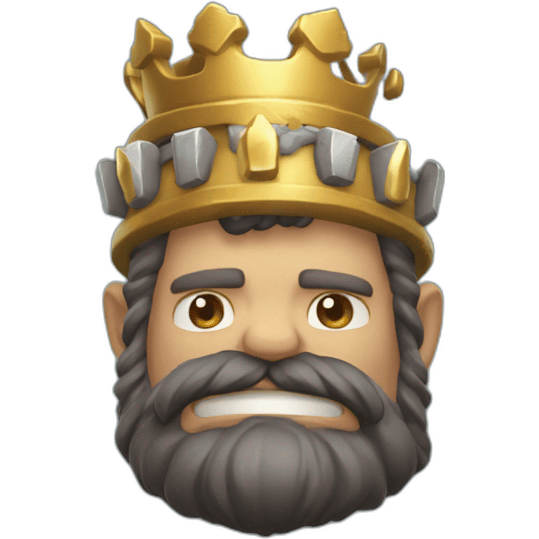 King clash royal laught emoji