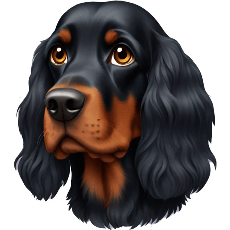 Gordon setter emoji