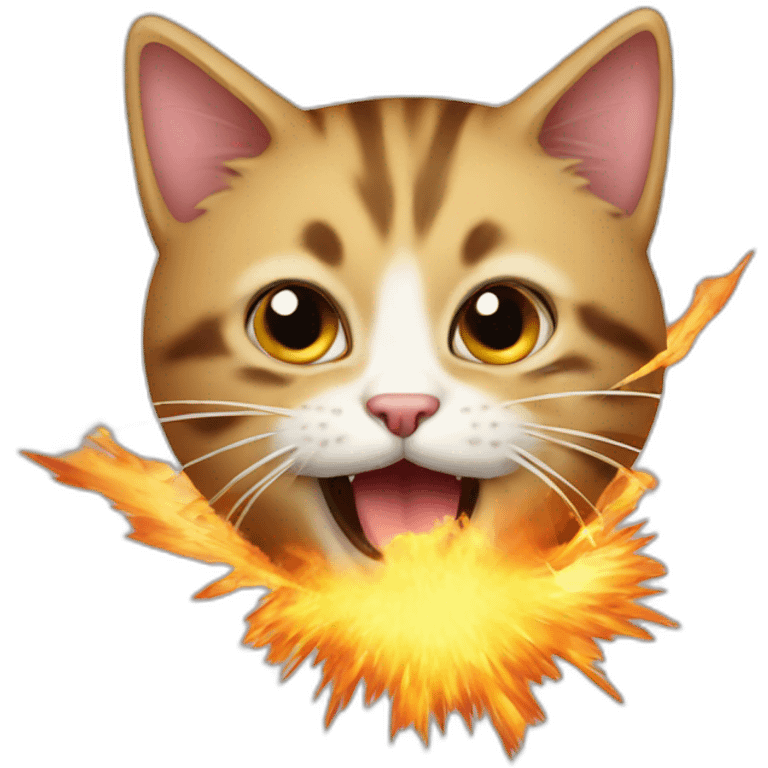 exploding kitten emoji