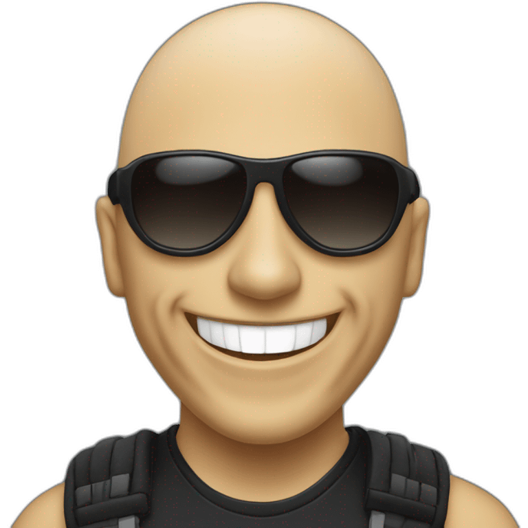 Joe Satriani sonriendo emoji