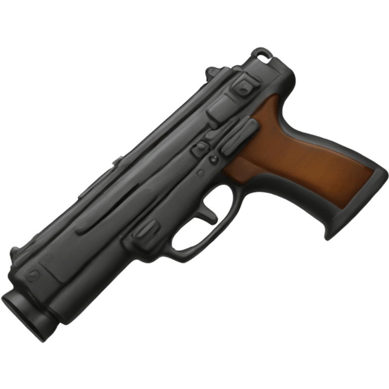 A really realistic bbgun emoji