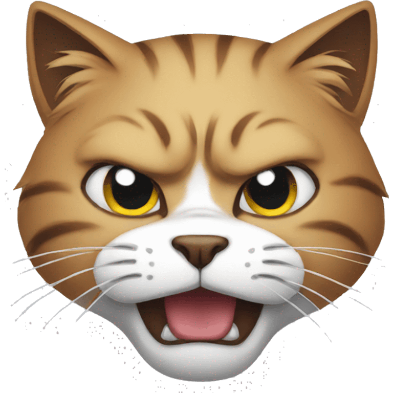 Angry cat emoji