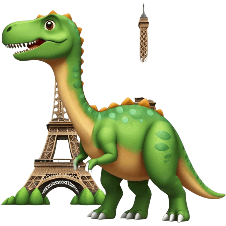 Dinosaure in Paris emoji