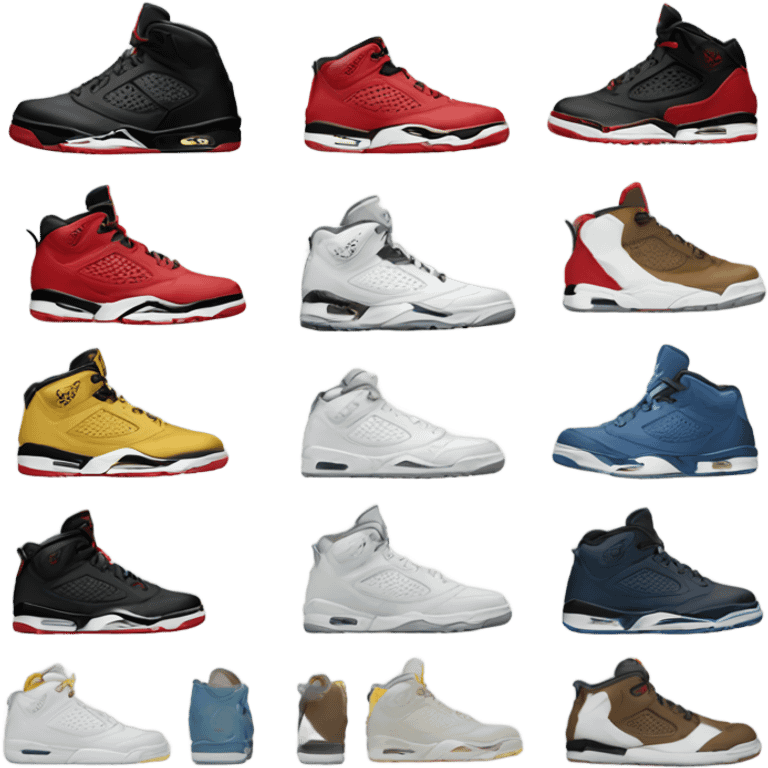 Jordan's shoe emoji