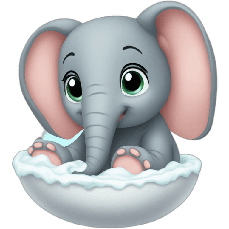 Elephant birth emoji