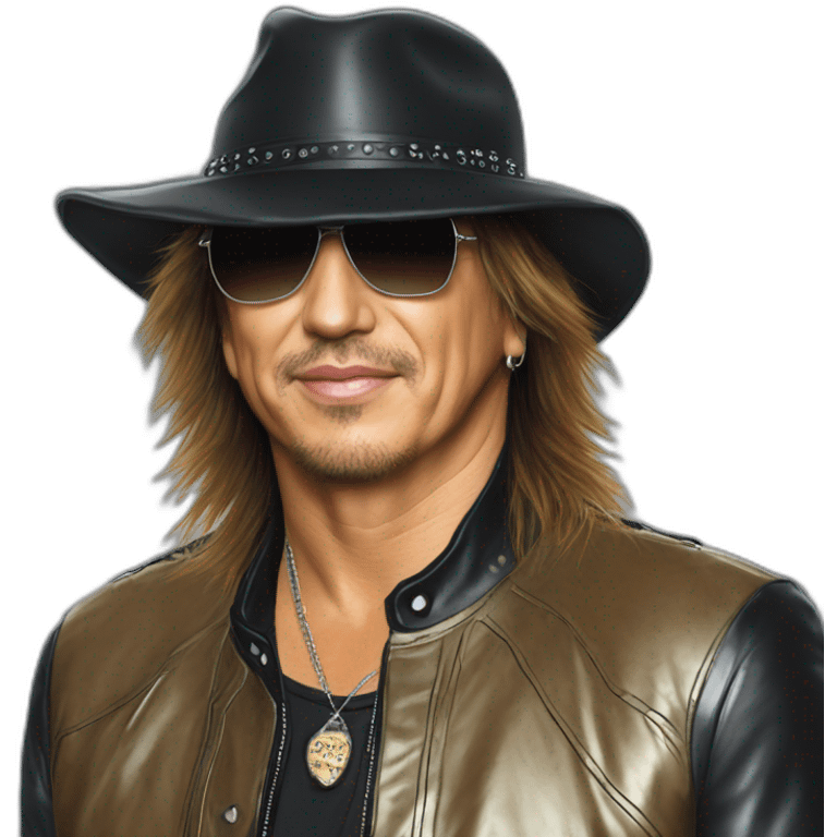 Richie sambora slippery when wet era emoji