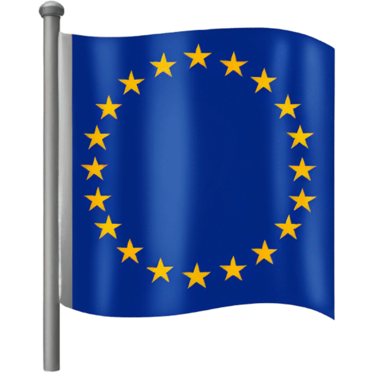 the flag of the European Union emoji