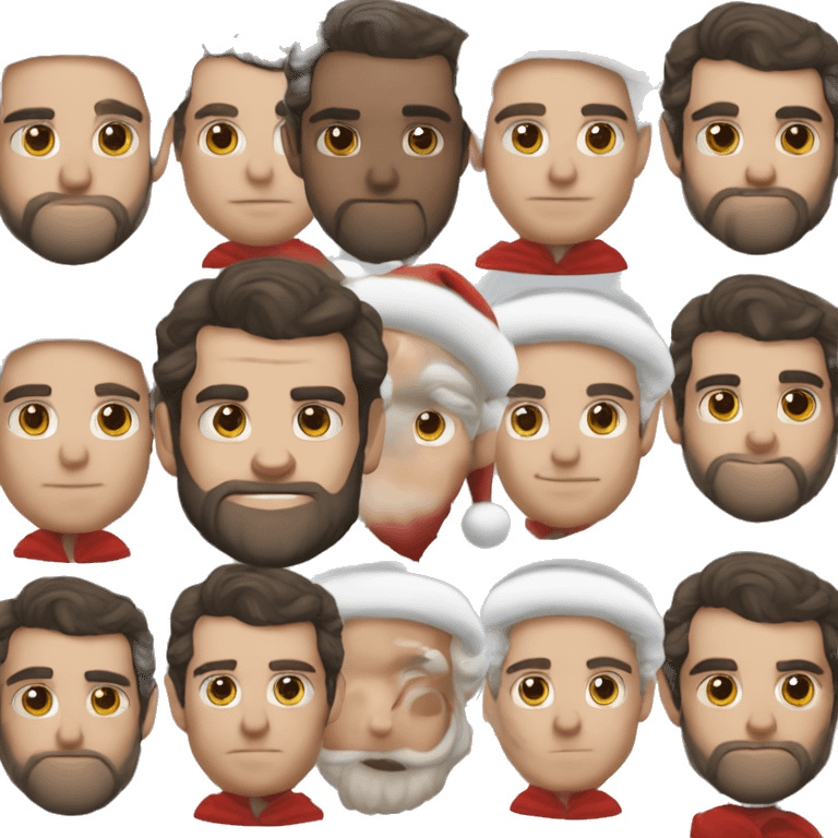 Henry Cavill as Santa Claus  emoji