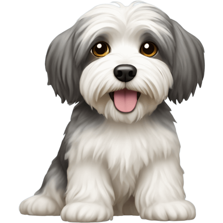 Havanese dog white emoji