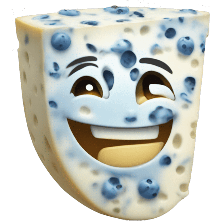 roquefort cheese laughing so hard  emoji