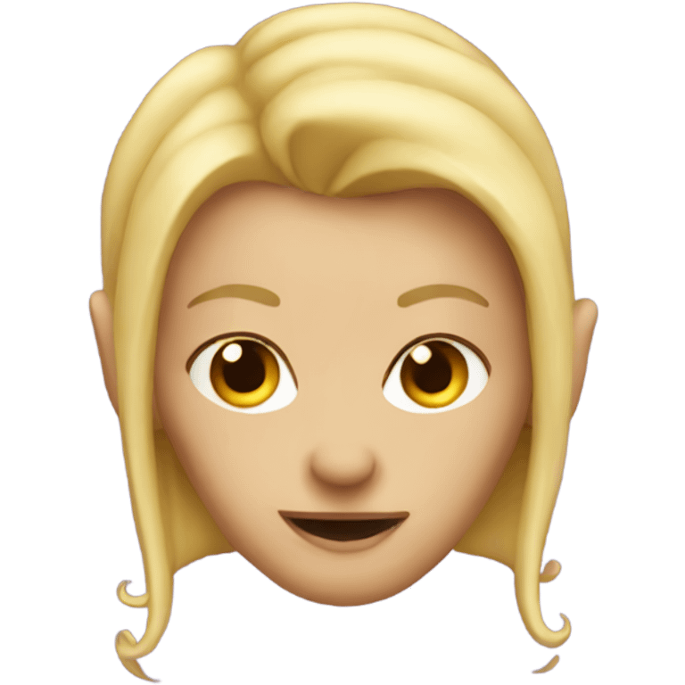 blonde devil  emoji