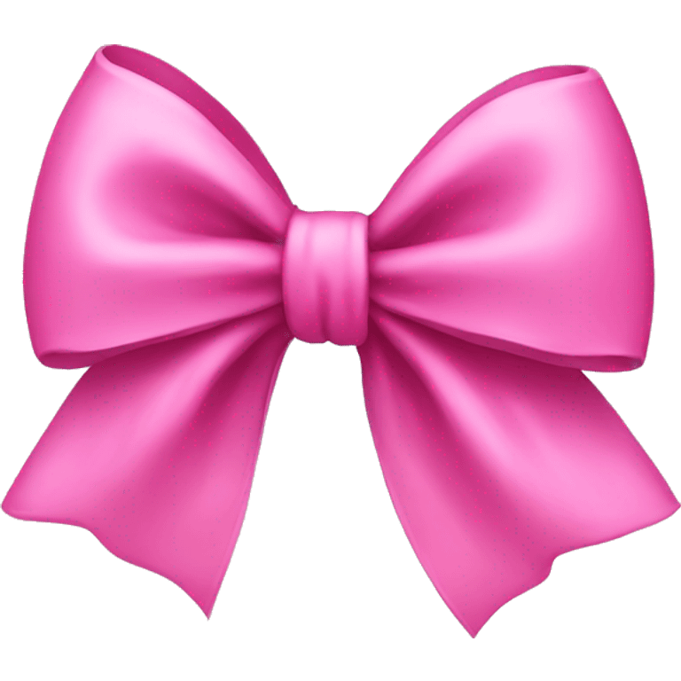 Pink bow emoji