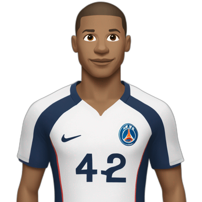 Mbappé qui court emoji