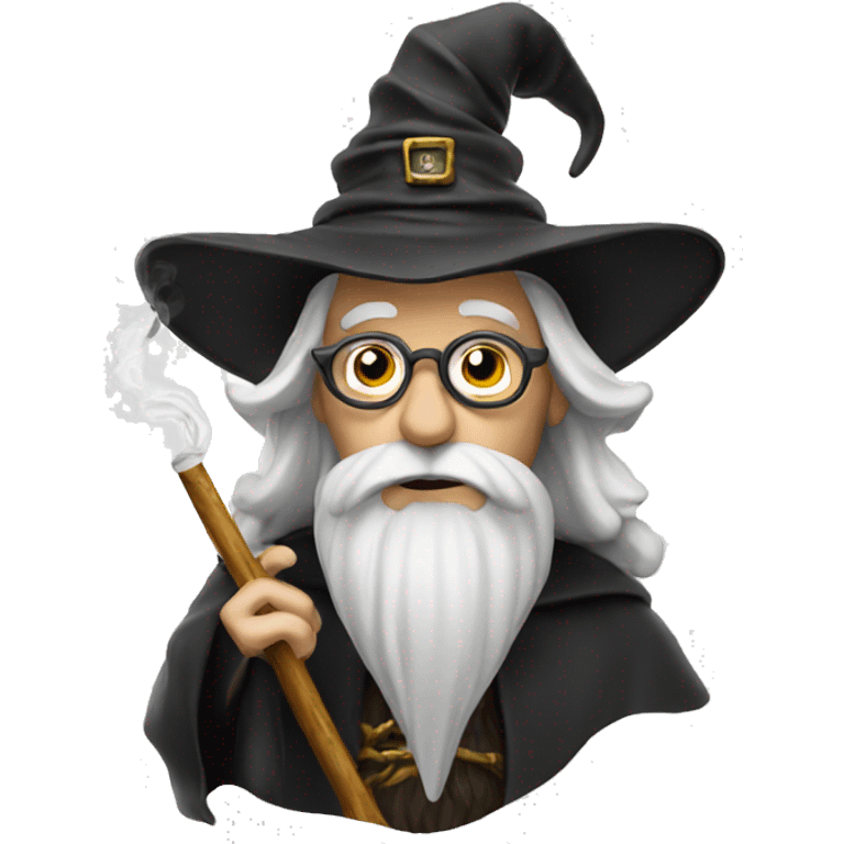 wizard smoking emoji