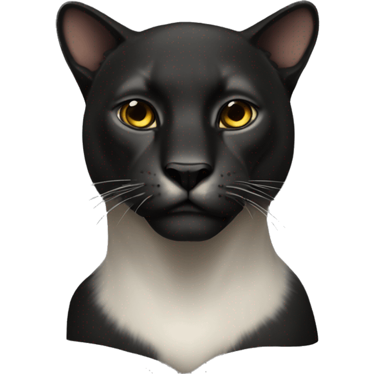 Animal pantera negra emoji