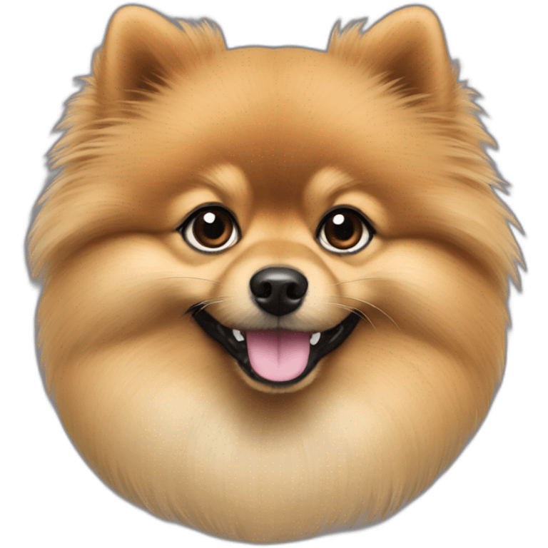 pomeranian-spitz-black emoji