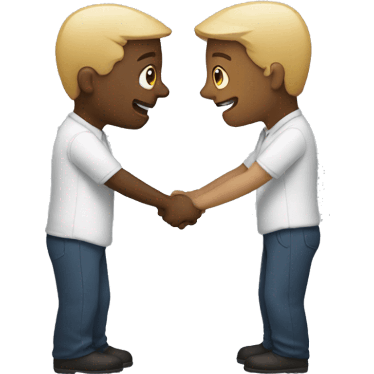 two people becoming partners emoji