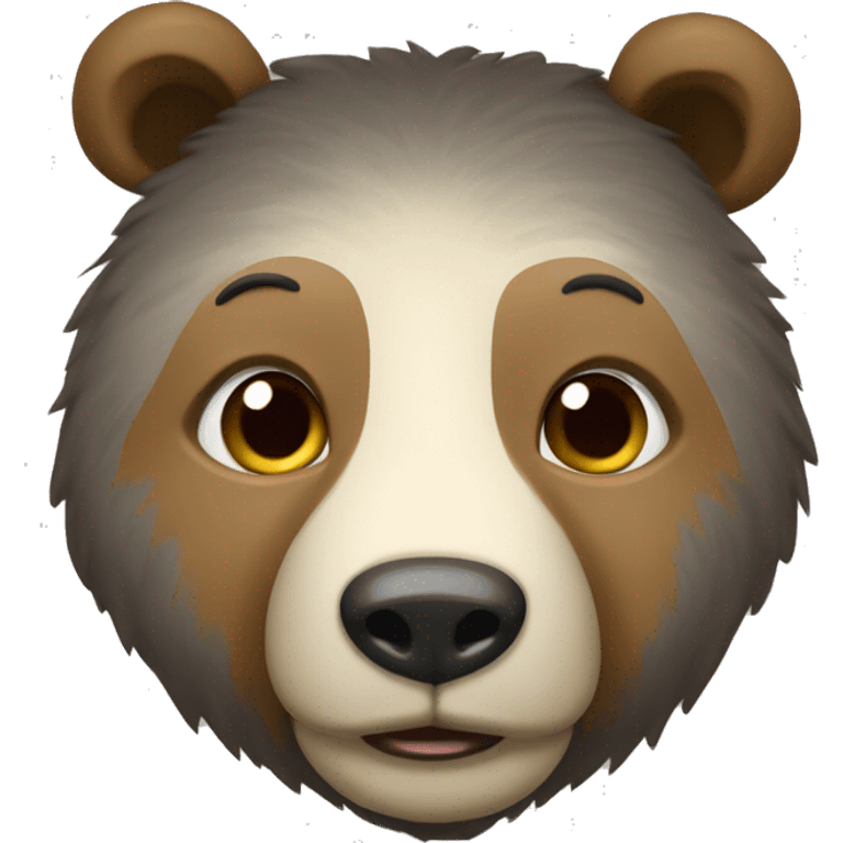 urso com um laço  emoji