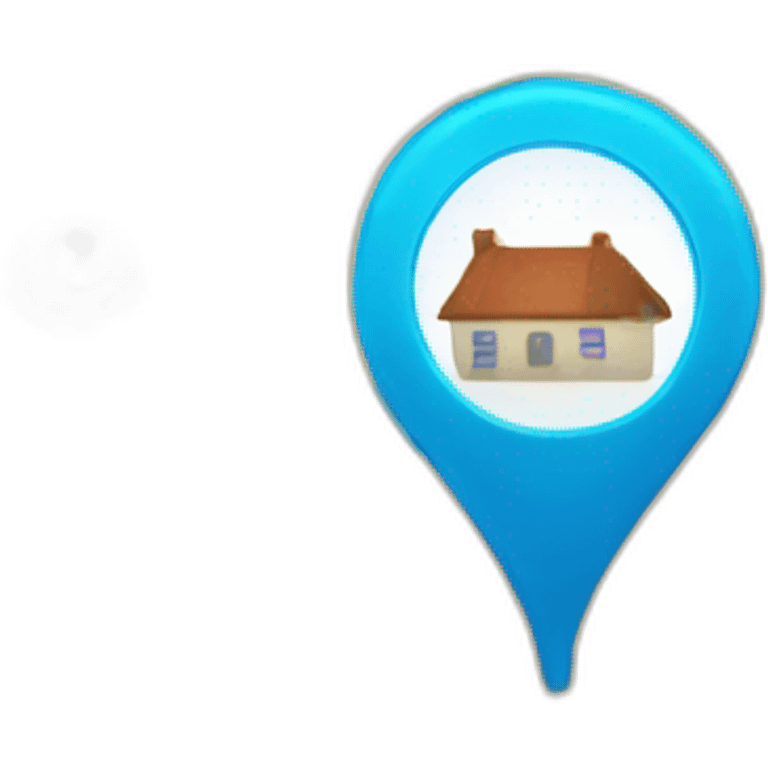 Big location tag on map emoji