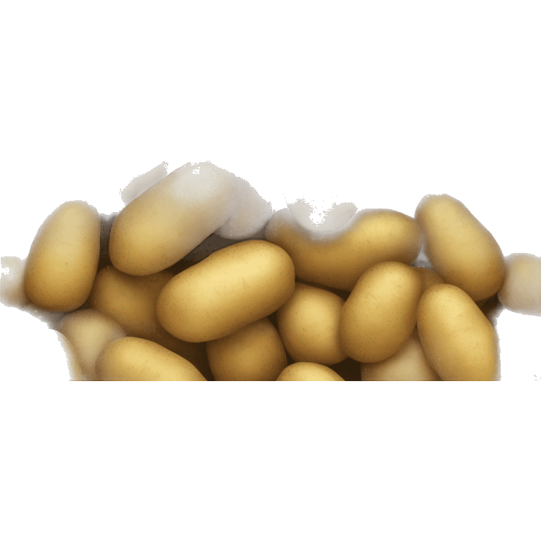 a bunch of potatoes emoji