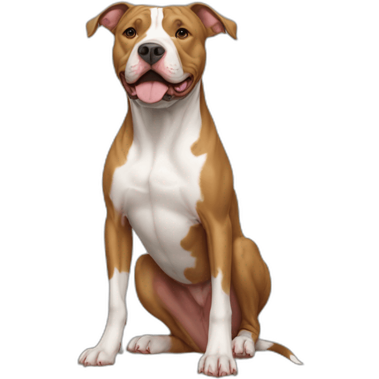 Dog-american-pit-bull-terrier-full-height emoji