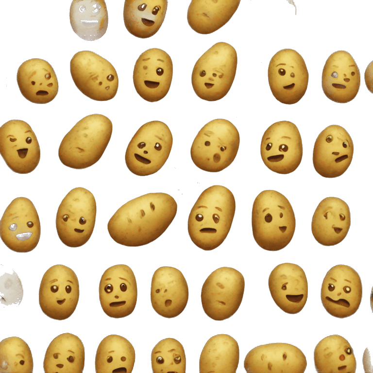 A lovely potato emoji