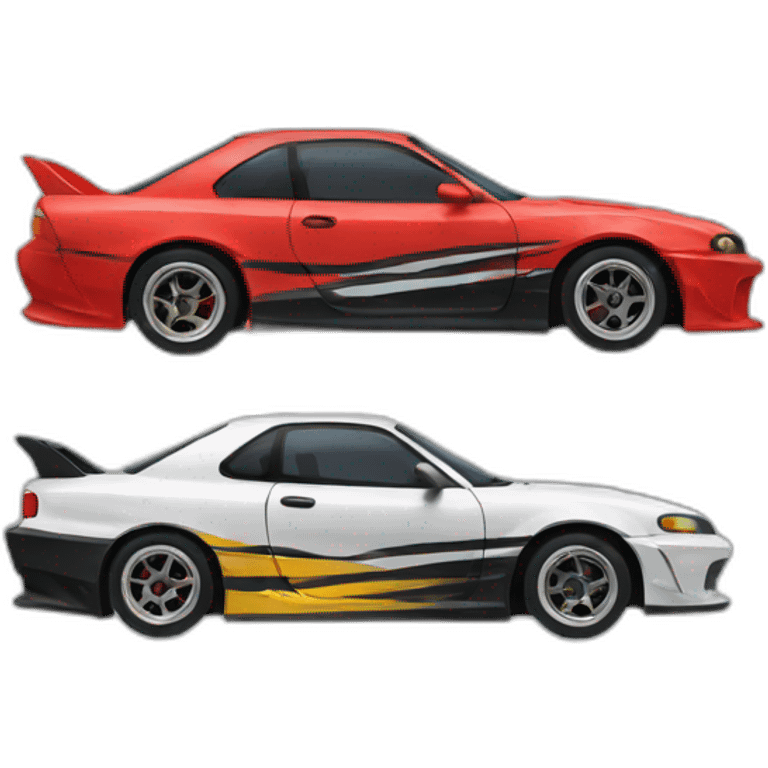 Drift car emoji