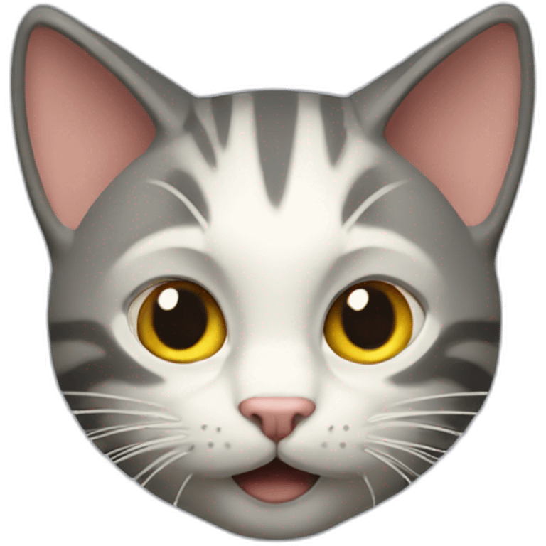 Cat 3d emoji