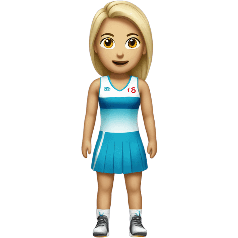 A netball dress  emoji