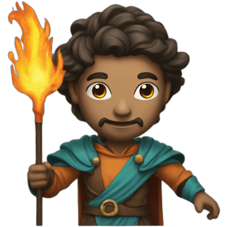 Great Mage of fire emoji