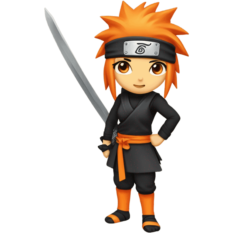 female naruto emoji