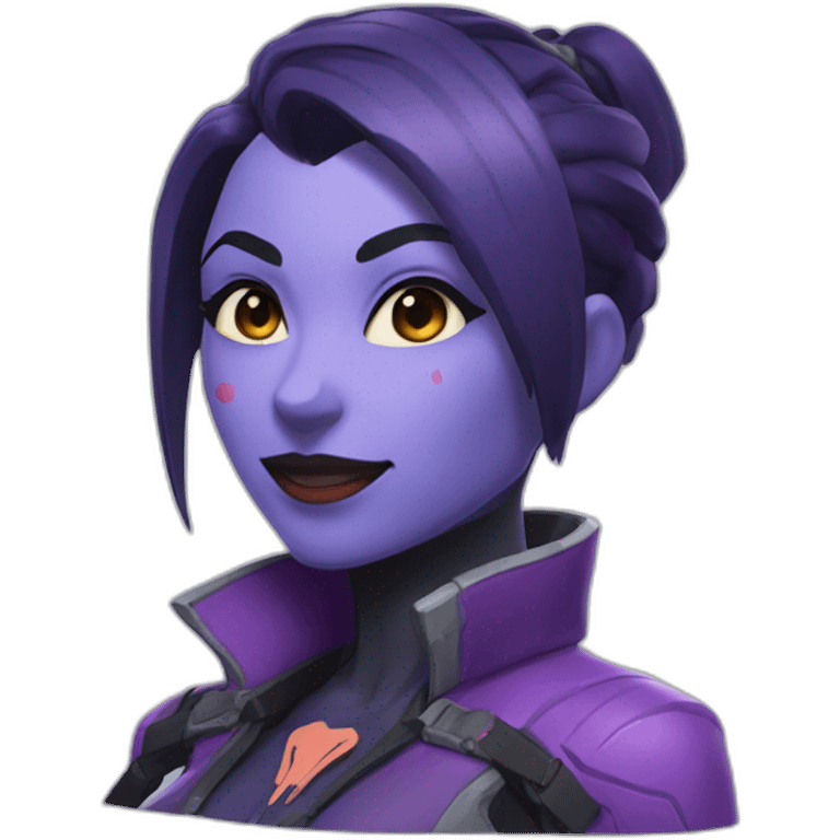 widowmaker from overwatch emoji