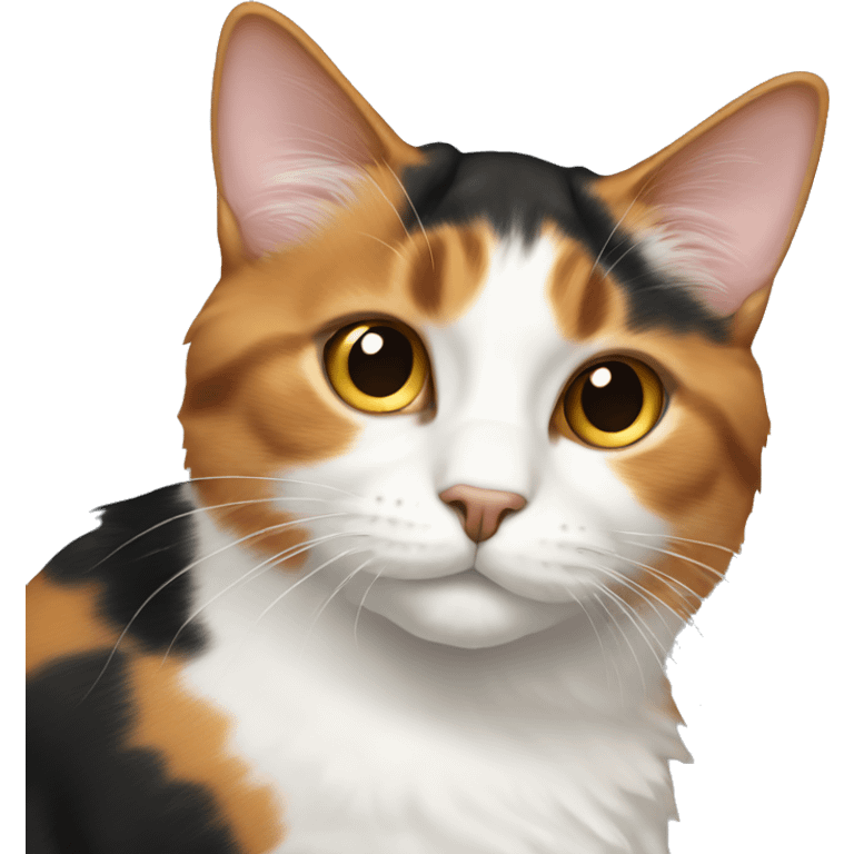 calico cat emoji