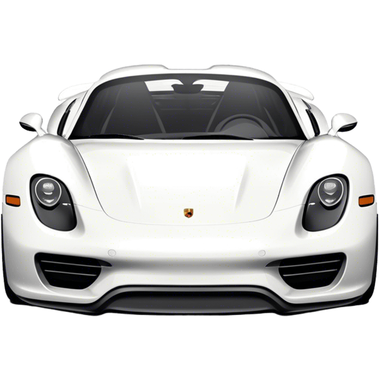 Porsche 918 Spyder - Porsche (Model Year: 2021) (Iconic colour: White) emoji