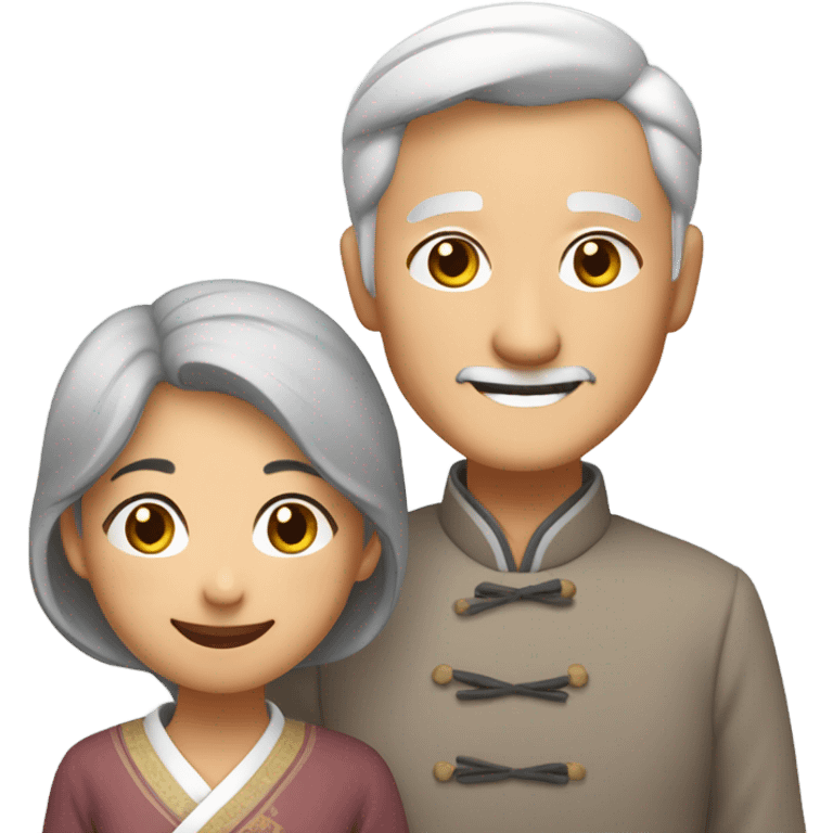 Asian grandparents emoji