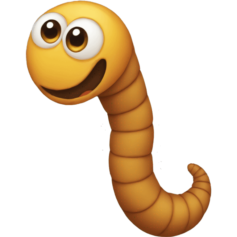 worm emoji