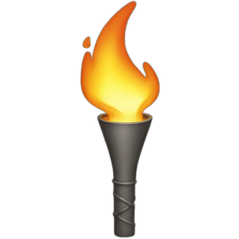 torch to torch emoji