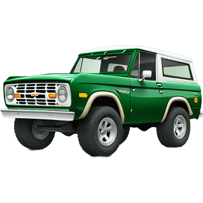 green ford bronco emoji