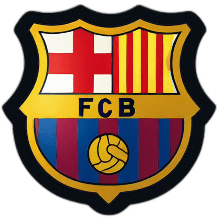 Fc barcelone logo emoji