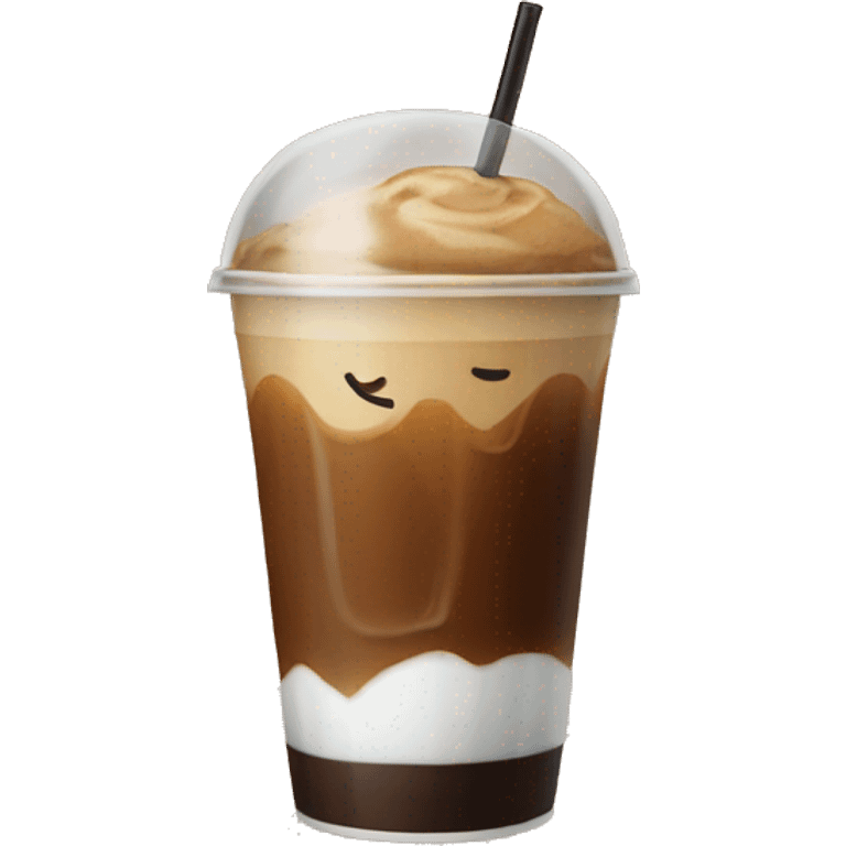 Iced coffee emoji