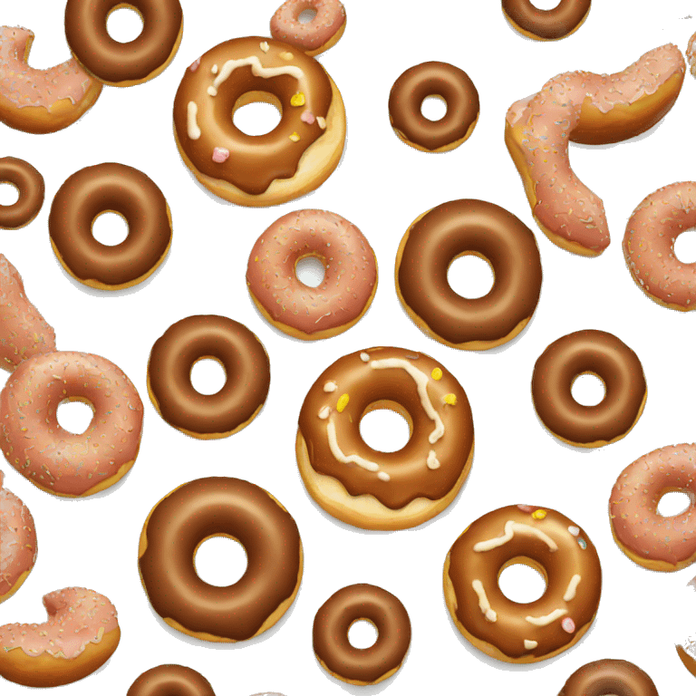 eat donut emoji