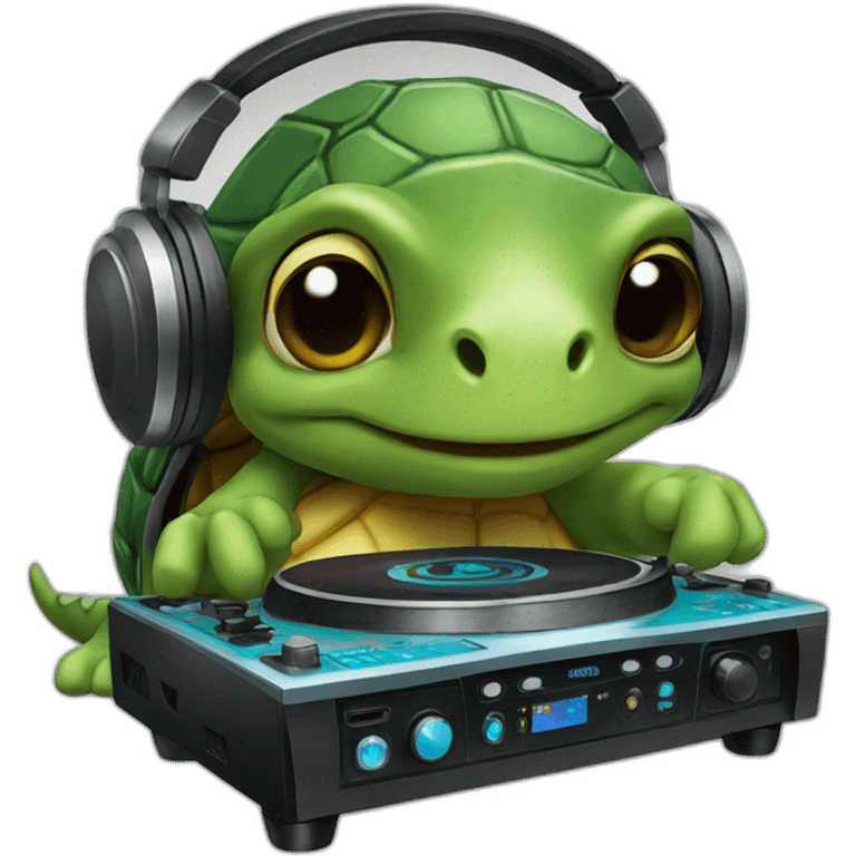 DJ Turtle  emoji