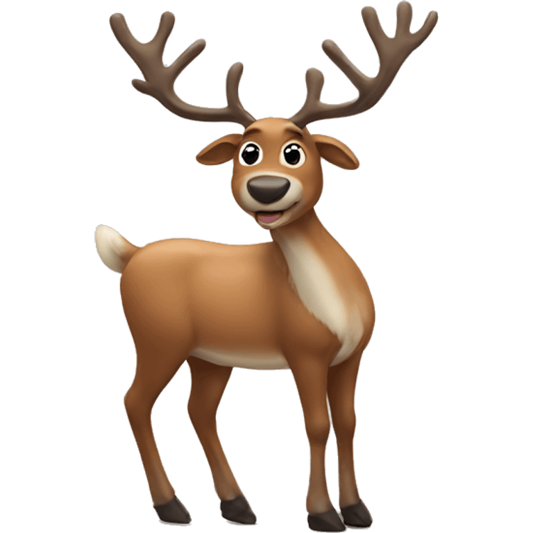 Reindeer emoji