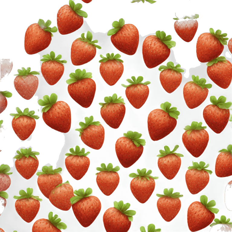 strawberry heart emoji