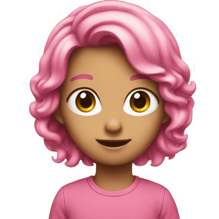 pink ok emoji